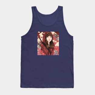 Samurai Girl Tank Top